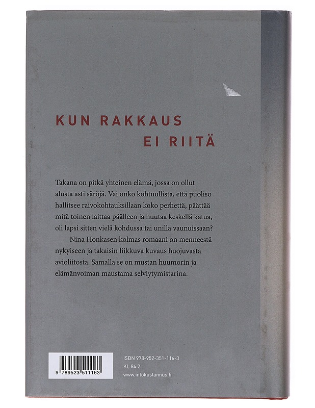 Pohjakosketus - Nina Honkanen - Romaanit ja novellit - 10105633324 - 1