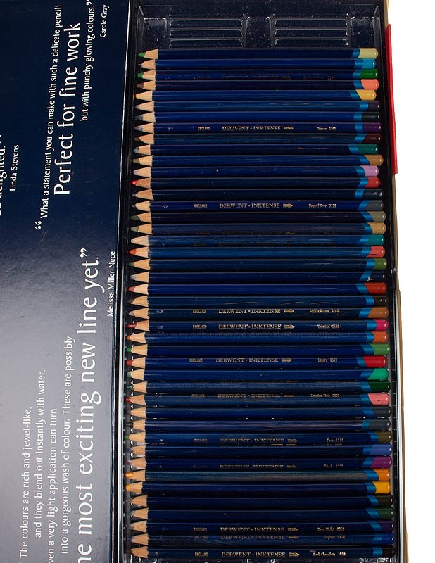 DERWENT Inktense Limited Edition värikynät, 43 kpl - Askartelu - 10105633373 - 1
