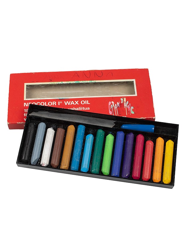 CARAN D'ACHE Neocolor I vahaliitusetti, 15 osaa - Askartelu - 10105633389 - 0