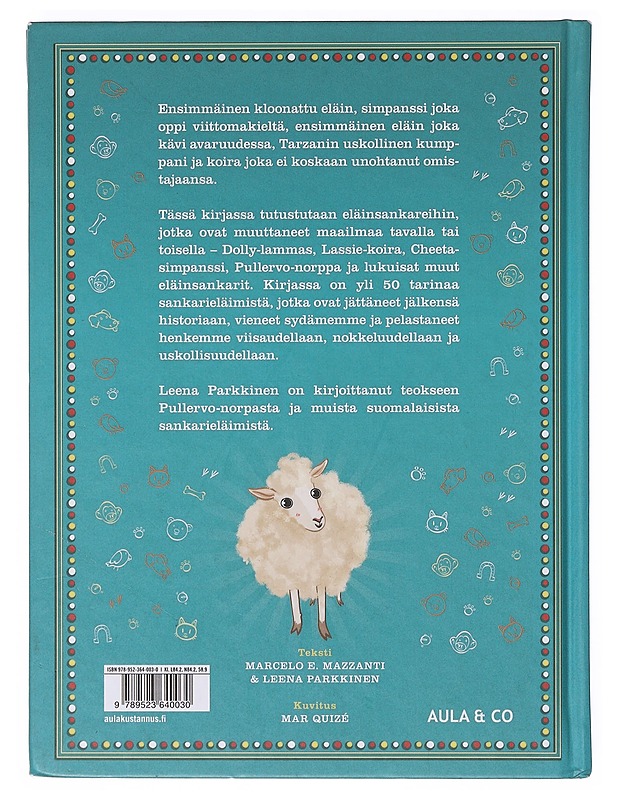 Sankaritarinoita eläimistä jotka muuttivat maailmaa - Marvel, G. L. - Lastenkirjat - 10105633401 - 1