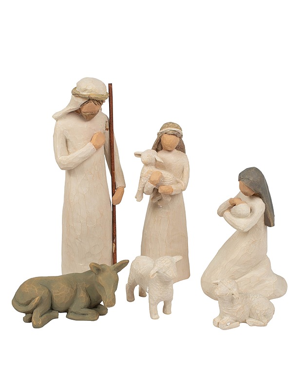WILLOW TREE Nativity koristehahmot - Joulutuotteet - 10105633518 - 1