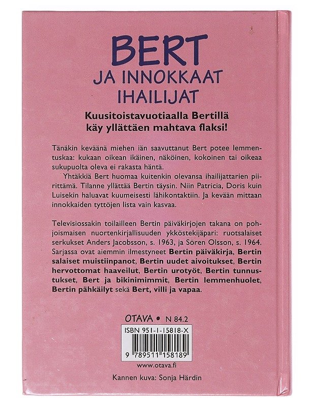 Bert ja innokkaat ihailijat - Jacobsson, Anders - Nuorten kirjat - 10105633519 - 1