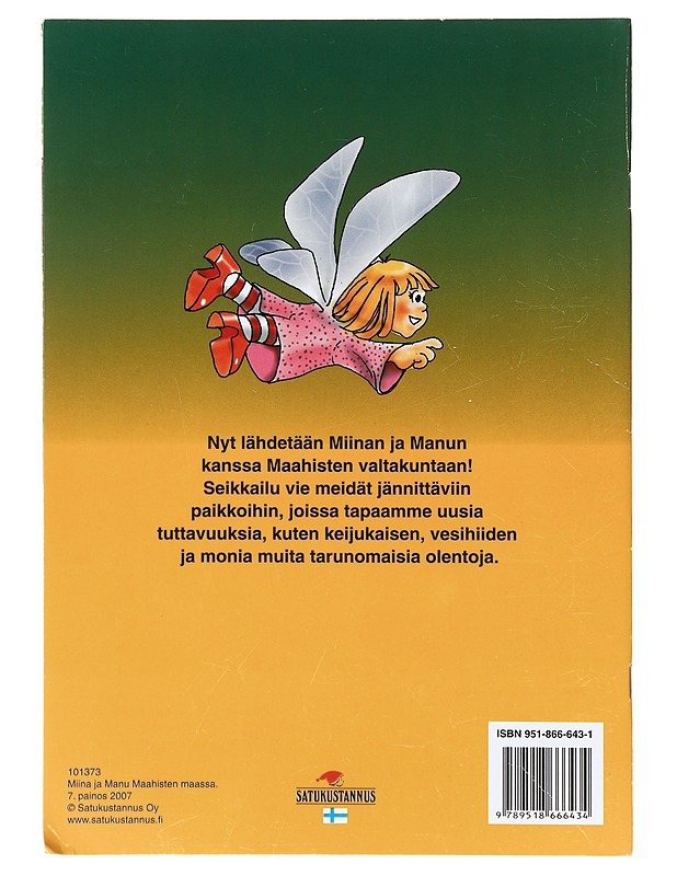 Miina ja Manu maahisten maassa - Koivisto, Jari - Lastenkirjat - 10105633576 - 1