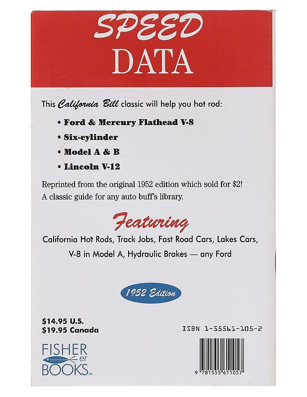 California Bill's Ford Speed Manual - Fred W. "Bill" Fisher - Tietokirjat ja oppaat - 10105633599 - 1
