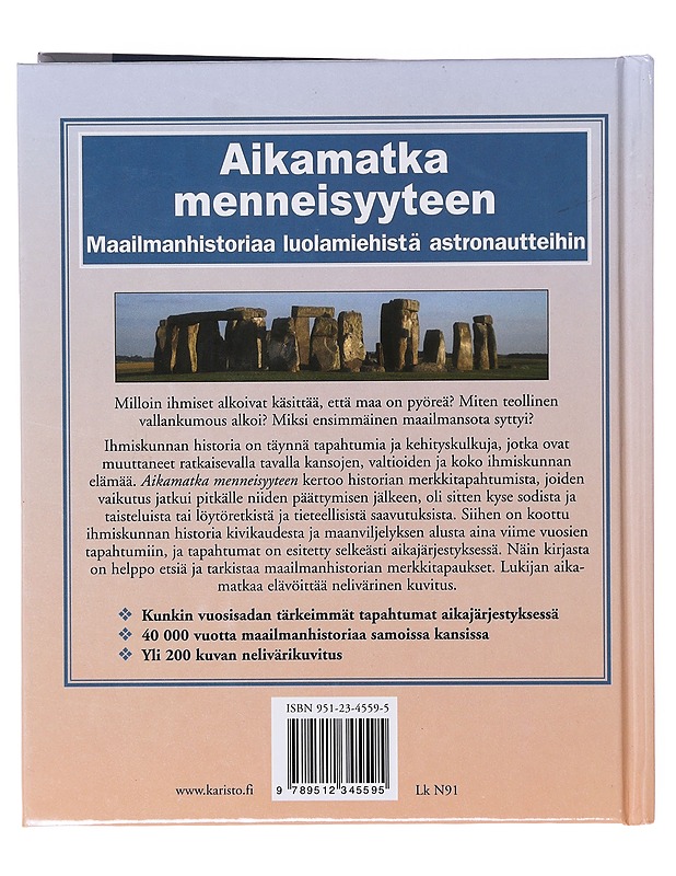 Aikamatka menneisyyteen - Castleden, Rodney - Tietokirjat ja oppaat - 10105633613 - 1