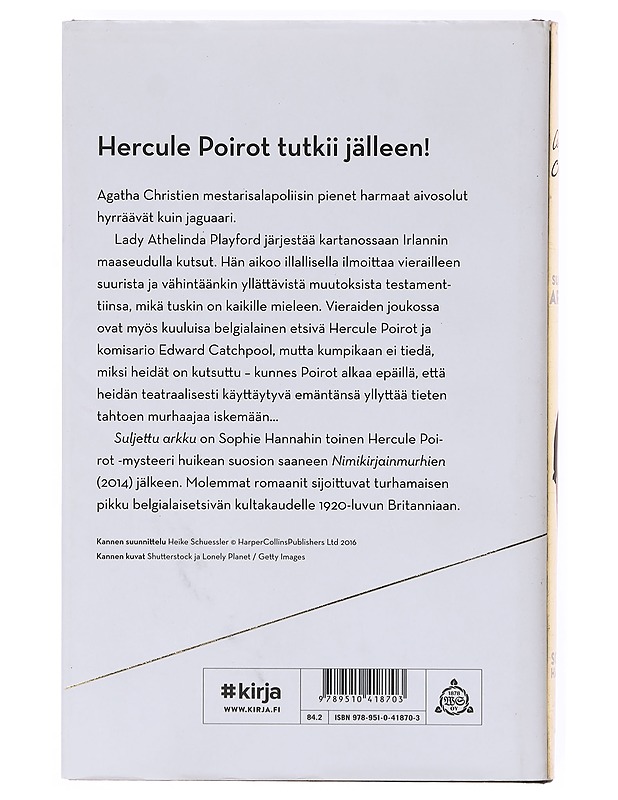 Suljettu arkku - Hannah, Sophie - Romaanit ja novellit - 10105633666 - 1