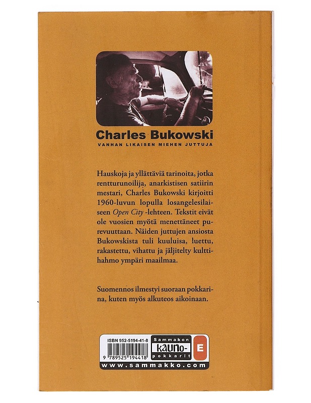 Vanhan likaisen miehen juttuja - Bukowski, Charles - Romaanit ja novellit - 10105633698 - 1