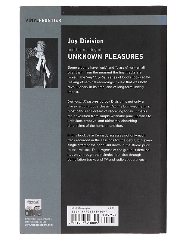 Joy Division and the Making of Unknown Pleasures - Jake Kennedy - Elämäkerrat ja muistelmat - 10105633697 - 1