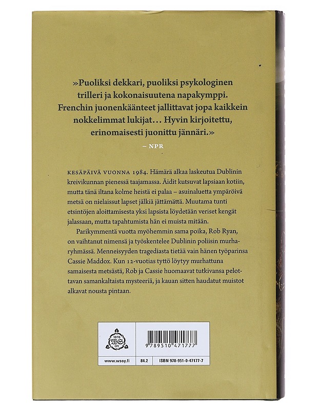 Pimennossa - French, Tana - Jännitys ja dekkarit - 10105633703 - 1
