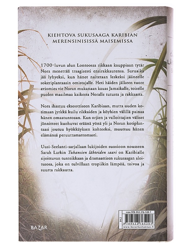 Tuhansien lähteiden saari - Lark, Sarah - Romaanit ja novellit - 10105633765 - 1