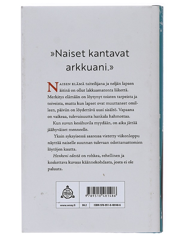 Henkeni edestä - Brotherus, Hanna - Romaanit ja novellit - 10105633776 - 1
