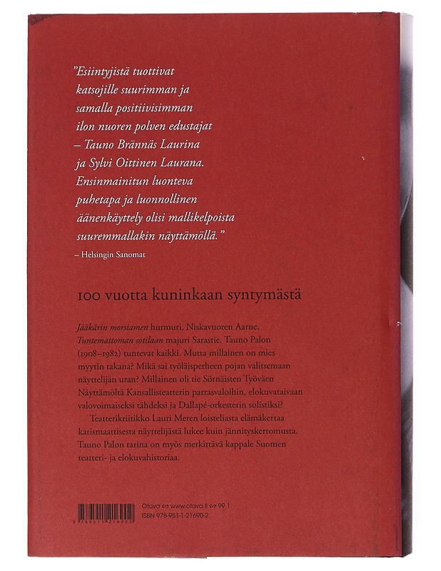 Tauno Palo - Lauri Meri - Elämäkerrat ja muistelmat - 10105633813 - 1
