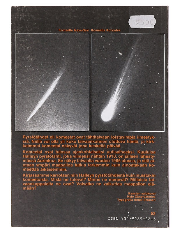 Komeetat - Kaila, Kari - Tietokirjat ja oppaat - 10105633844 - 1