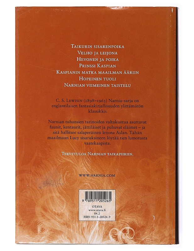 Narnia, kaikki tarinat - Lewis, C. S. - Romaanit ja novellit - 10105633872 - 1