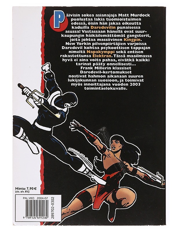 Ihmesarja 3 Daredevil - Frank Miller - Sarjakuvat - 10105633885 - 1