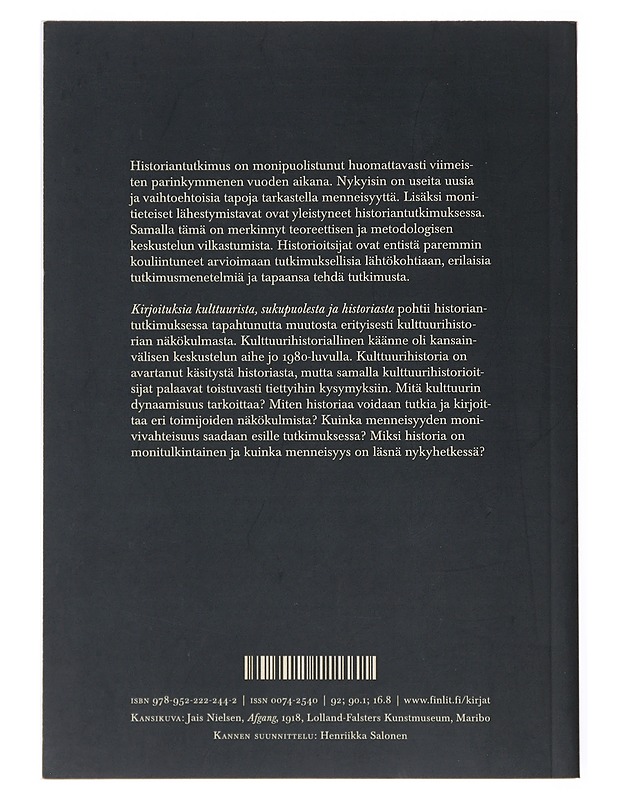 Kirjoituksia kulttuurista, sukupuolesta ja historiasta - Anne Ollila - Tietokirjat ja oppaat - 10105633920 - 1