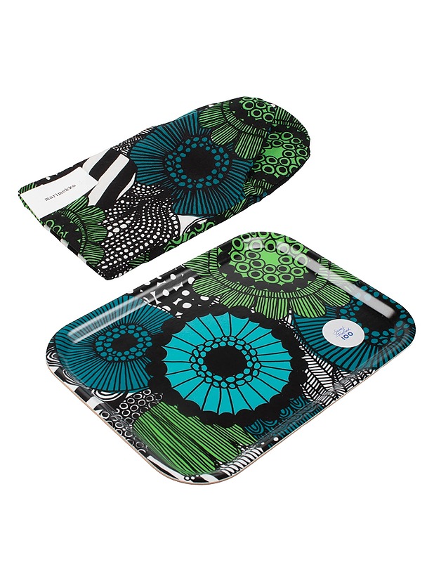 MARIMEKKO Siirtolapuutarha tarjotin ja patakinnas -setti, 2 osaa - Designsuosikit - 10105633923 - 0