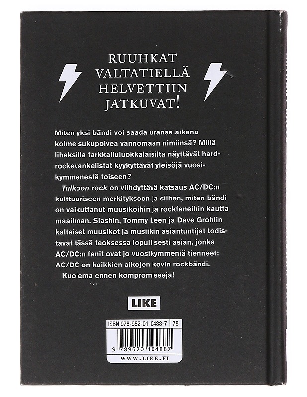 AC/DC / tulkoon rock - Bozza, Anthony - Elämäkerrat ja muistelmat - 10105633970 - 1