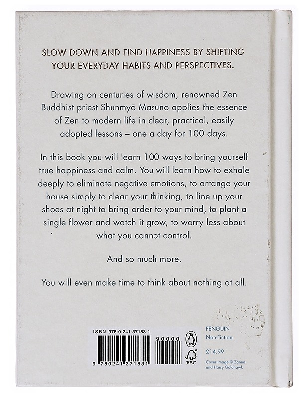 Zen : the art of simple living - Masuno, Shunmy? - Tietokirjat ja oppaat - 10105634013 - 1