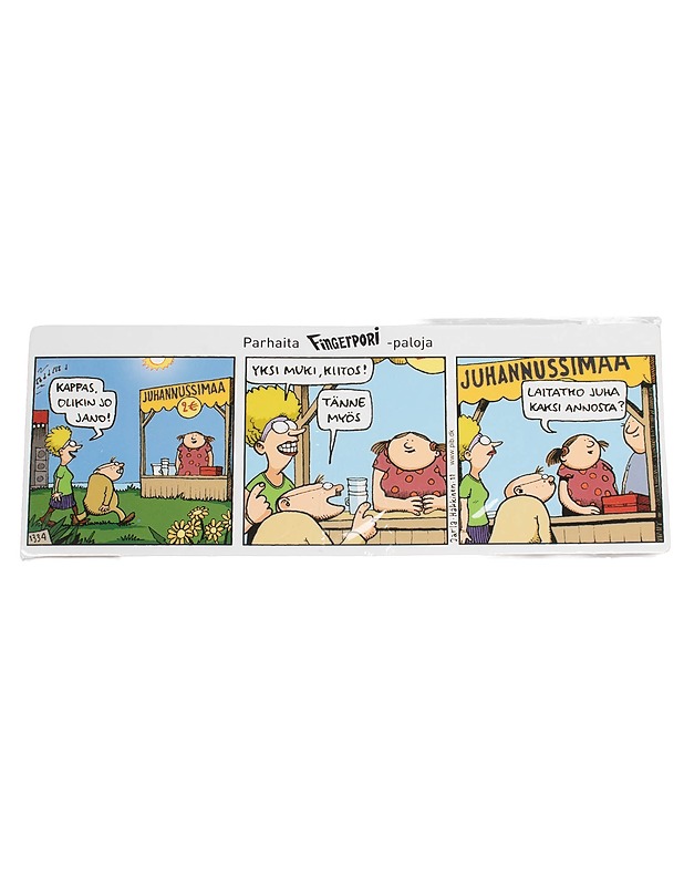 Fingerpori-postikortti, 1 kpl - Askartelu - 10105634076 - 0