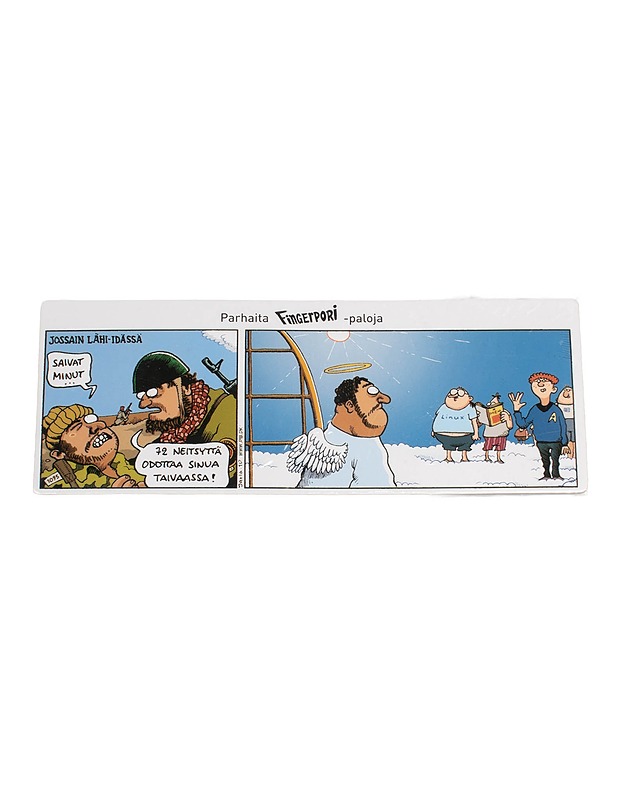 Fingerpori-postikortti, 1 kpl - Askartelu - 10105634084 - 0