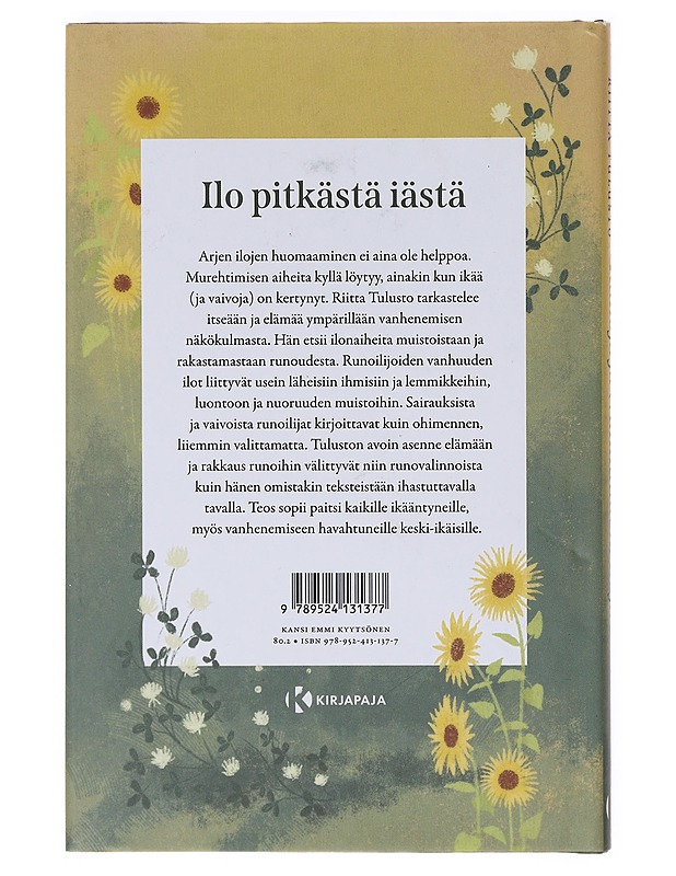 Runoja ja (vanhuuden) iloja - Tulusto, Riitta - Runot ja näytelmät - 10105634088 - 1