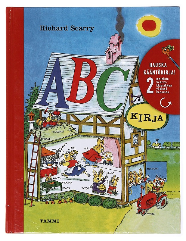 ABC kirja ; Ville laskee sataan - Scarry, Richard - Lastenkirjat - 10105634090 - 1