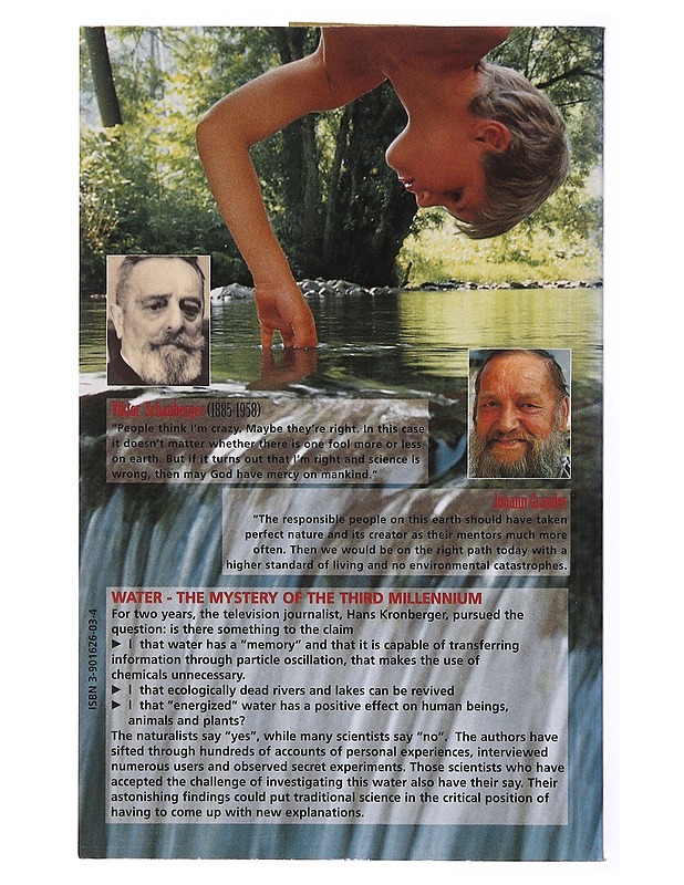 On the Track of Water's Secret - Hans Kronenberger, Siegbert Lattacher  - Tietokirjat - 10105634097 - 1