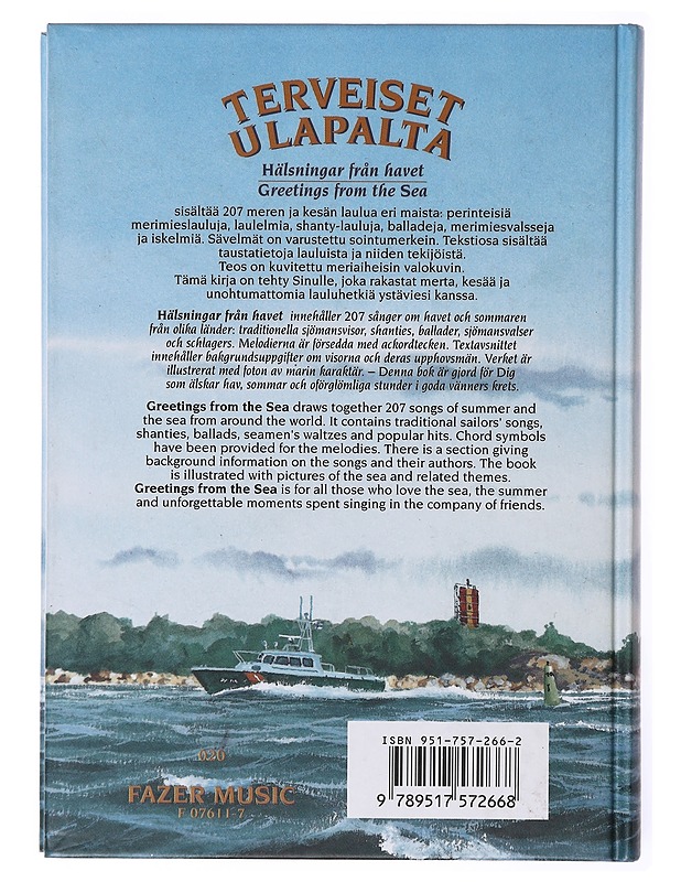Terveiset ulapalta - Hongelin, Anneli - Musiikki- ja elokuvakirjat - 10105634112 - 1