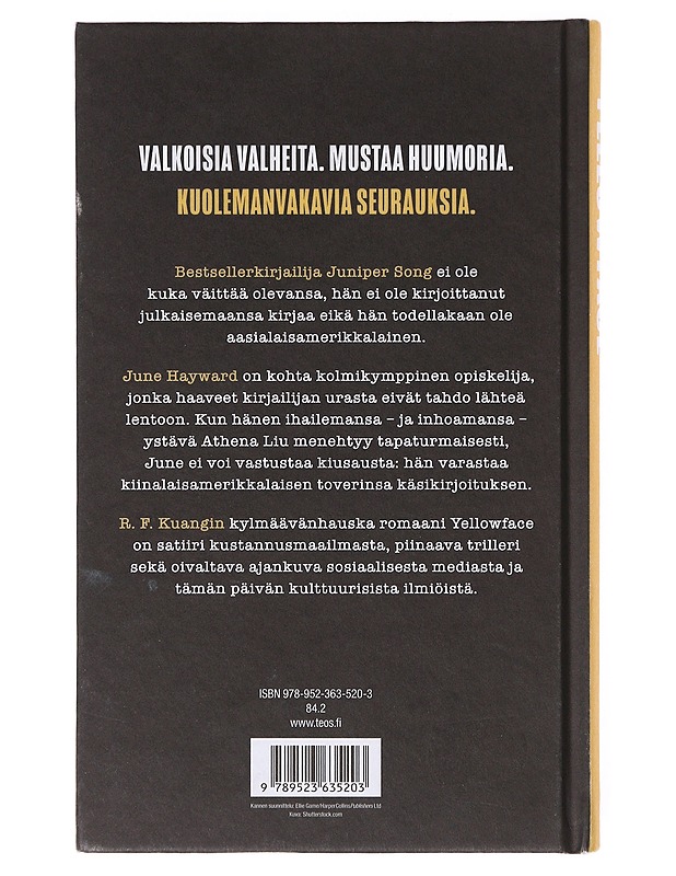 Yellowface - Kuang, R. F. - Romaanit ja novellit - 10105634132 - 1