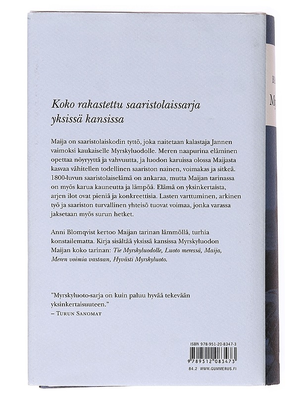 Myrskyluoto - Anni Blomqvist - Romaanit ja novellit - 10105634152 - 1