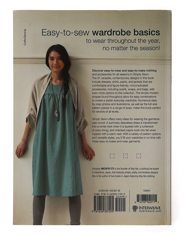 Simply sewn : clothes for every season - Ito, Michiyo - Tietokirjat ja oppaat - 10105634157 - 1