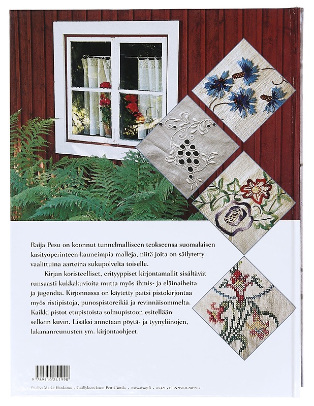 Kauniit vanhat käsityöt / vanhoja suomalaisia pisto- ja leikekirjontamalleja - Pesu, Raija - Tietokirjat ja oppaat - 10105634177 - 1