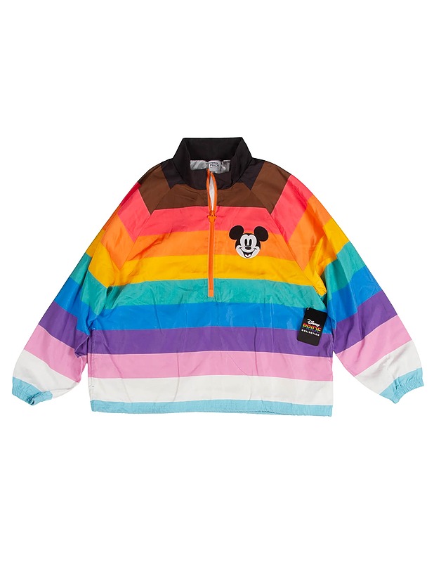 DISNEY PRIDE COLLECTION Mikki hiiri sateenkaarituulitakki, XL - Naisten takit ja jakut - 10105634182 - 0