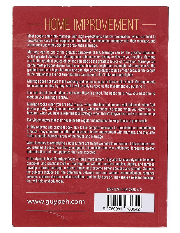 Home Improvement: Study Guide - Peh, Guy Ilke - Tietokirjat ja oppaat - 10105634185 - 1