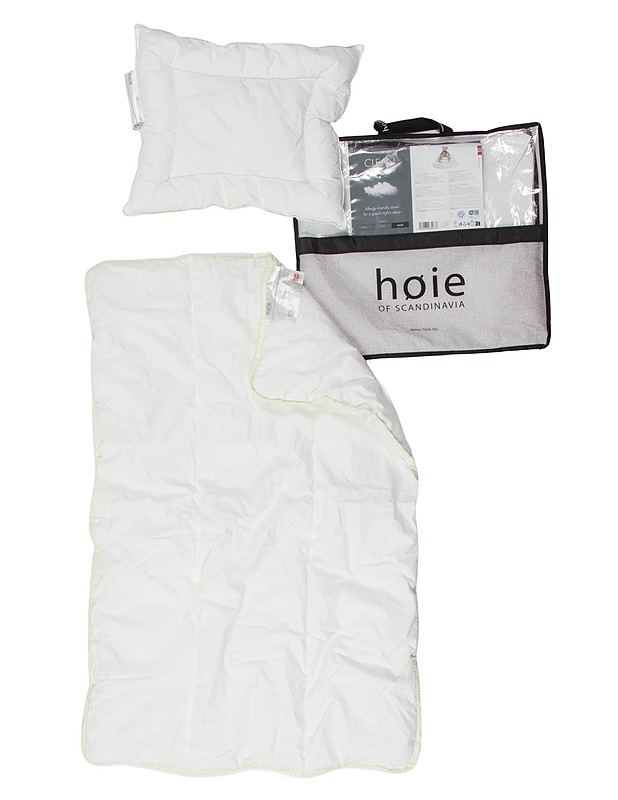 HOIE OF SCANDINAVIA allergiselle sopiva peitto, 67x100 cm + 40x45 cm - Tyynyt ja peitot - 10105634190 - 0