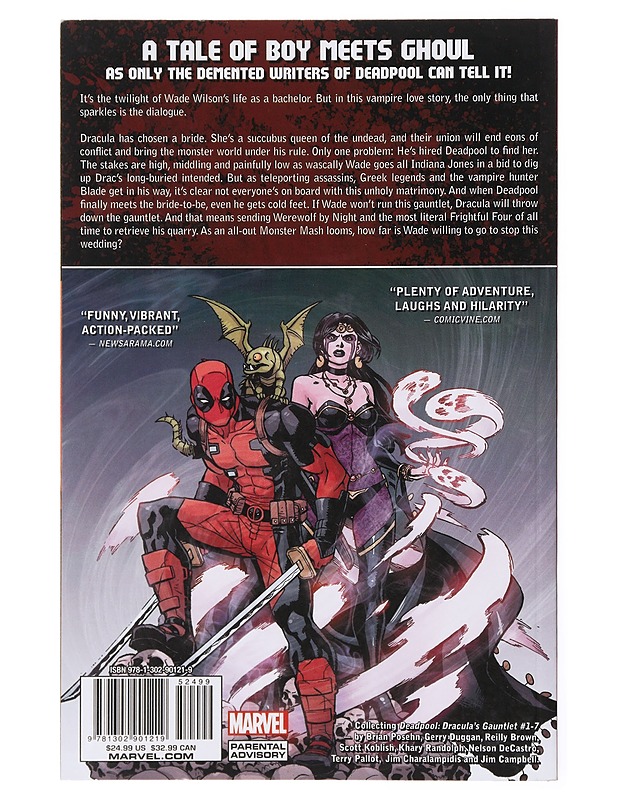 Deadpool: Dracula's Gauntlet - Brian Posehn - Sarjakuvat - 10105634203 - 1