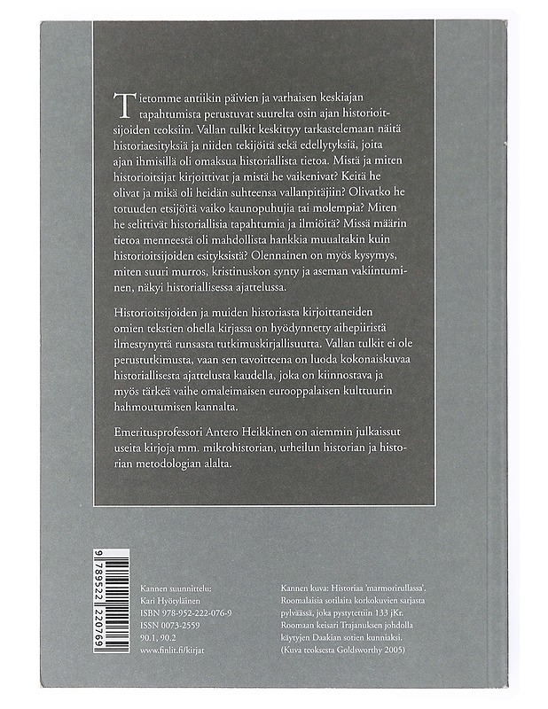 Vallan tulkit - Antero Heikkinen - Historiakirjat - 10105634206 - 1