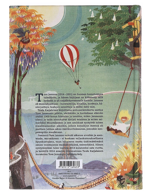 Tove Jansson : tee työtä ja rakasta - Tuula Karjalainen - Elämäkerrat ja muistelmat - 10105634218 - 1