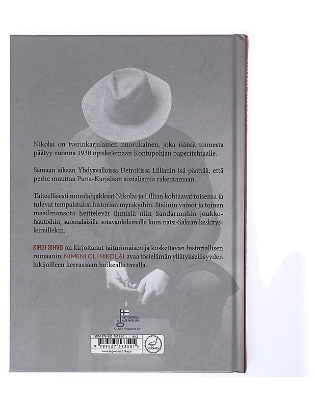 Nimeni oli Nikolai / romaani - Kirsi Sihvo - Romaanit ja novellit - 10105634245 - 1