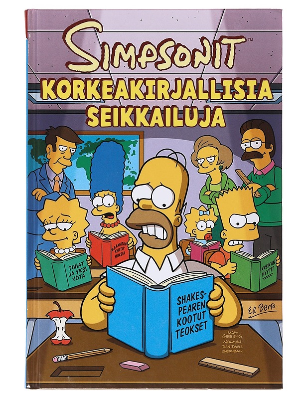 Simpsonit / korkeakirjallisia seikkailuja - Groening, Matt - Lastenkirjat - 10105634244 - 0