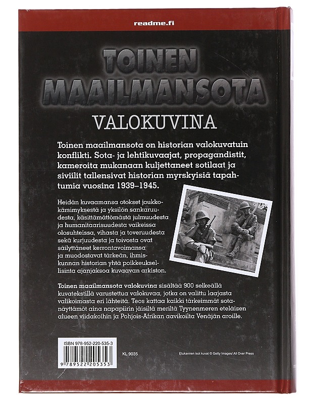 Toinen maailmansota valokuvina - Boyle, David - Historiakirjat - 10105634277 - 1