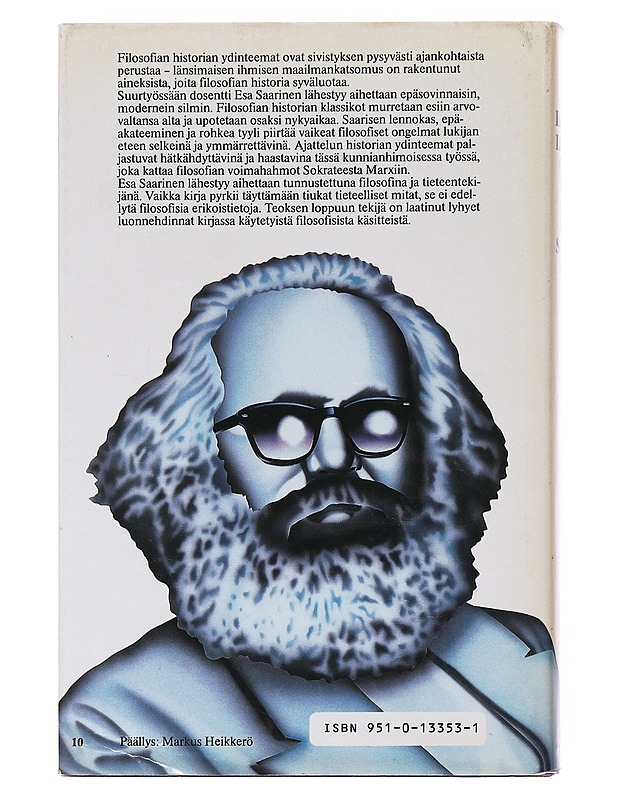 Länsimaisen filosofian historia huipulta huipulle Sokrateesta Marxiin - Esa Saarinen - Tietokirjat - 10105634293 - 1