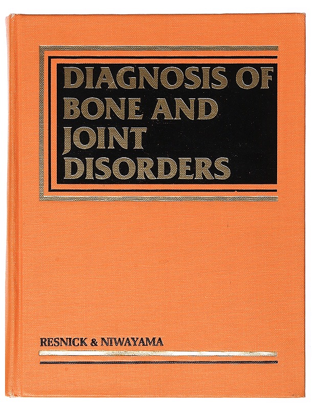Diagnosis of bone and joint disorders Vol 3 - Resnick, Donald - Tietokirjat ja oppaat - 10105634351 - 0