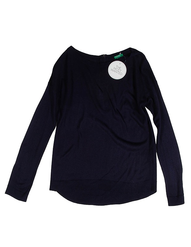 UNITED COLORS OF BENETTON tummansiniset paita, XS - Naisten paidat ja topit - 10105634364 - 0