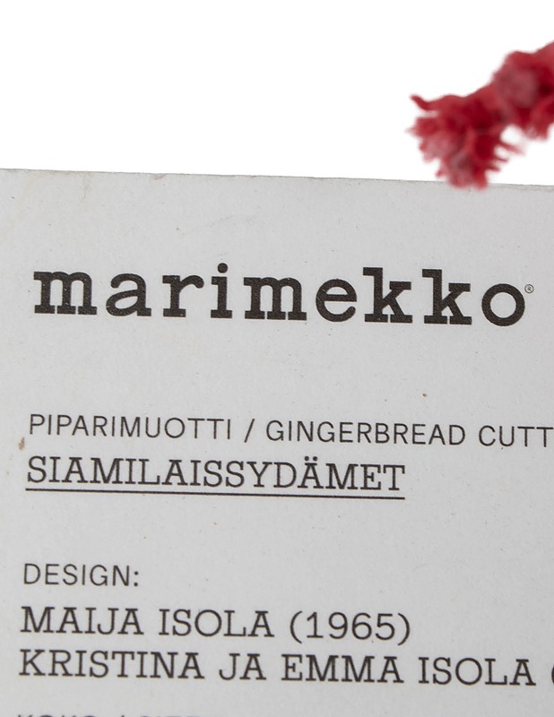 MARIMEKKO Siamilaissydämet piparimuotti - Joulutuotteet - 10105634447 - 1