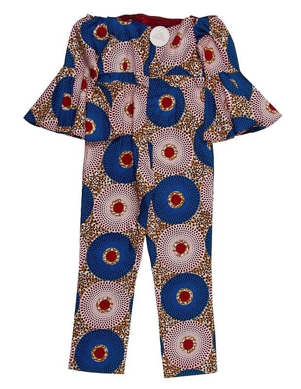 BINTAREALWAX Afrikkalaiskuvioinen haalari - Naisten housut, shortsit ja haalarit - 10105634587 - 0