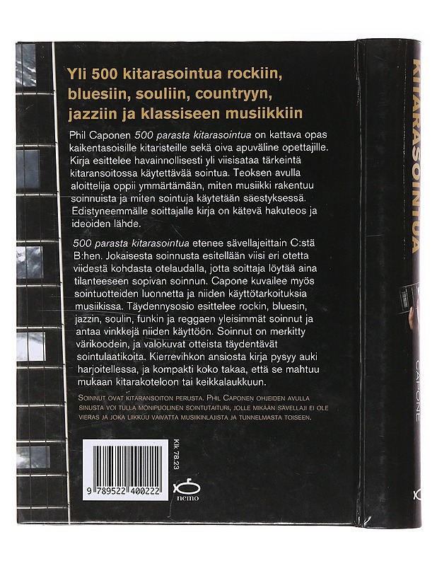 500 parasta kitarasointua - Capone, Phil - Tietokirjat ja oppaat - 10105634634 - 1