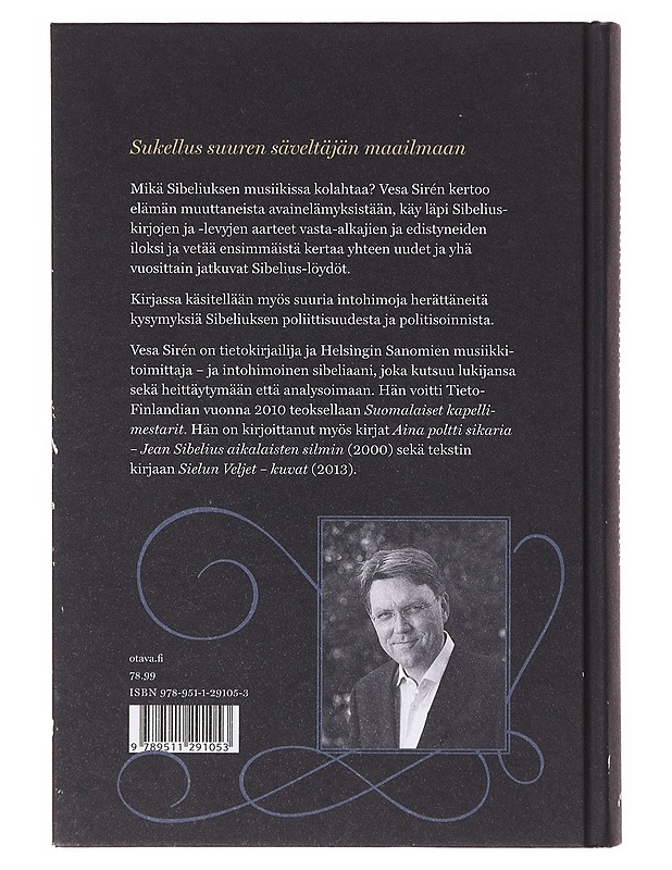 Kohtalona Sibelius - Vesa Sirén - Musiikki- ja elokuvakirjat - 10105634689 - 1