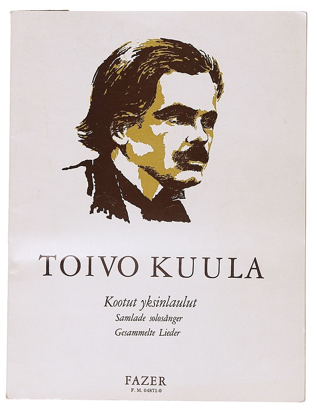 Kootut yksinlaulut - Toivo Kuula - Musiikki- ja elokuvakirjat - 10105634699 - 0